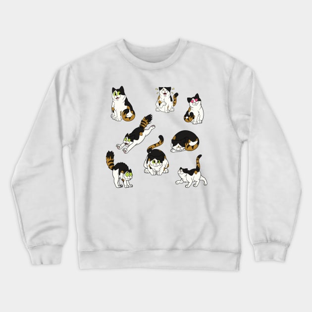 Gordito - A Mix of Emotions Crewneck Sweatshirt by Gorditothebodegacat